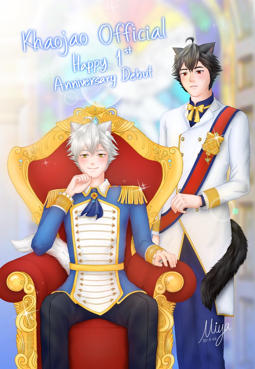 VtMiya's tweet photo. งืออออ...ขอแสดงความยินดีกับวันครบรอบ1ปีเดบิวต์ด้วยค่าพี่แงววว 🎉🎉  ขอบคุณที่สร้างความสนุกและเสียงหัวเราะให้กับนุดๆทุกคน✨ ขอให้พี่มีความสุขมากๆมีบ้านแมวหลังใหญ่ แล้วก็อยู่กับพวกเราไปนานๆเรยน๊าค๊า😆
#งานบุญวัดรวงข้าว #KhaojaoFA https://t.co/iyOZh3qY2e