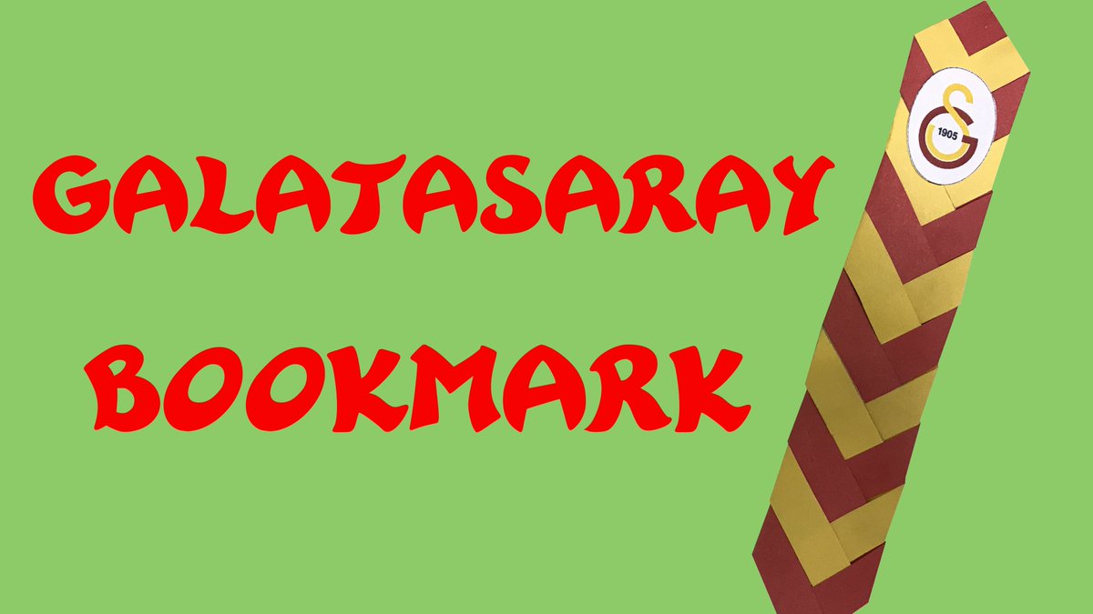 Nonagami1's tweet photo. How To Make Galatasaray Bookmark | Origami Bookmark via 
@YouTube @GalatasaraySK
 #Galatasaray #GS #bookmarks #Origami #YouTube 

 https://t.co/mk9T7gTpte https://t.co/CAc9ygzks7