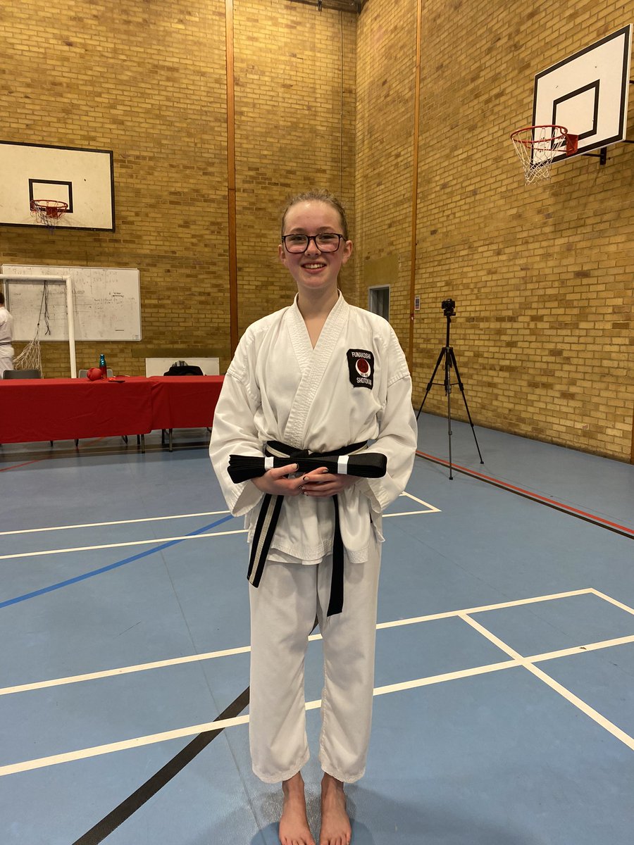 Something to be happy about, which is much needed at the moment. Ava received her Nidan (2nd Dan) last night. 11 years in the making.                     #commitment <a href="/davidpbernie/">David Bernie</a> <a href="/FskaKarate/">FSKAKarate SW London</a>