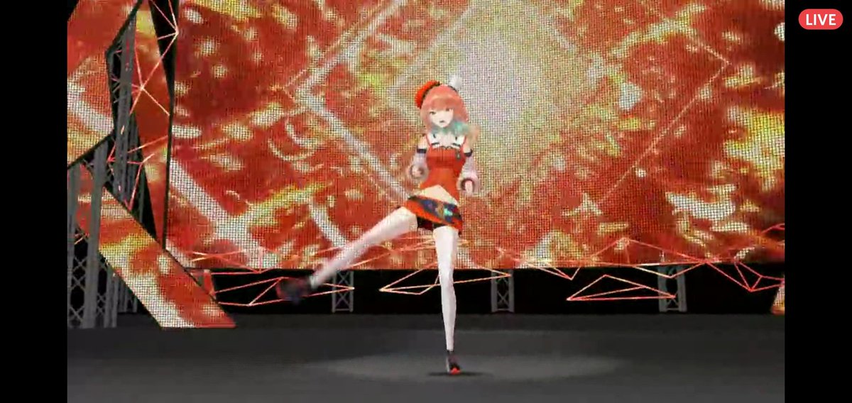 小鳥遊キアラ 「Kiara high kick move is something screen」|advarcherのイラスト