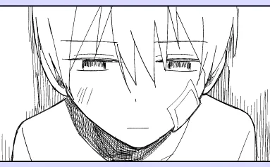 少年を描いている 