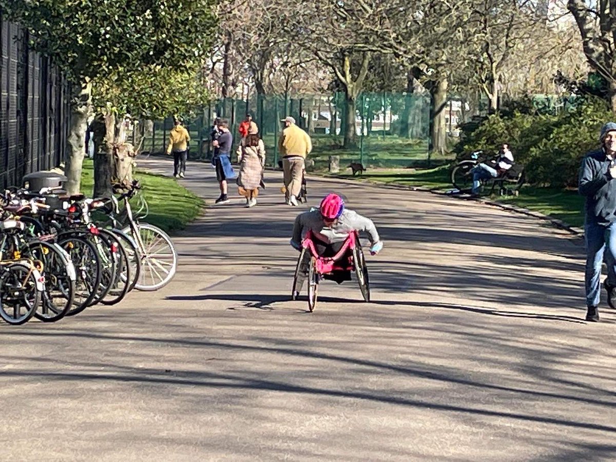 HarlowWR's tweet photo. Well done Chloe for winning the @vphthac Mike Penman5 Mile Race today . Her first 5 mile race &amp; a great benchmark time of 29.38 ! #wheelchairsport #harlowsport #parasport #grassrootsport #paralympicdevelopment #activeessex #harlowwcr https://t.co/zTa7MgP4J6