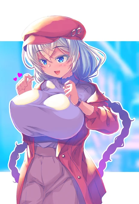 塗り方試作にモリモリあかりちゃん(*'ω'*) 