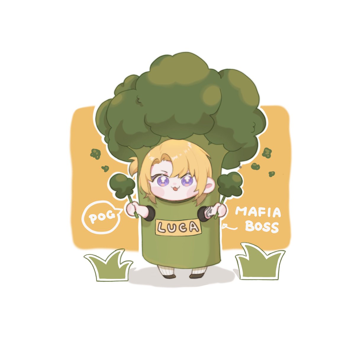 「Veggie🌳

#drawluca 」|Pa Paのイラスト