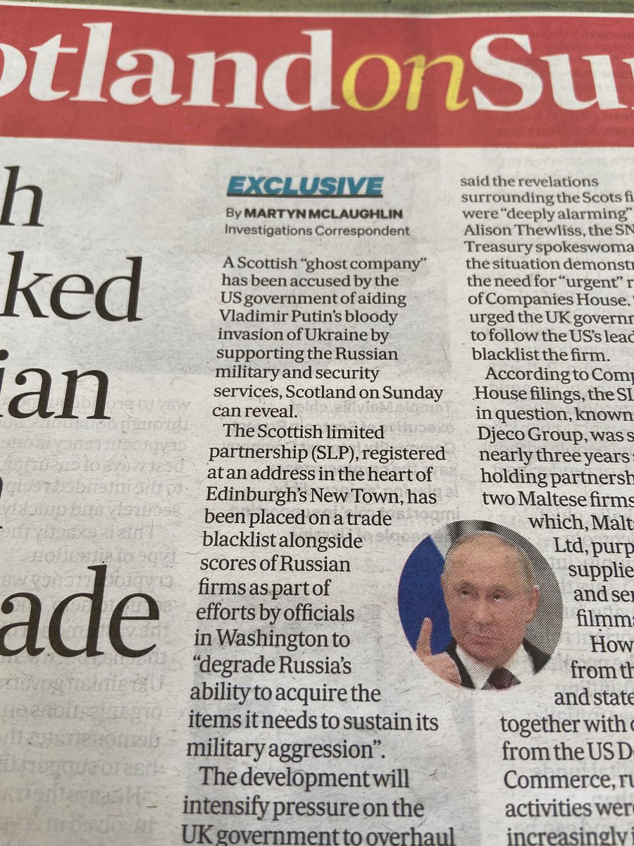 Beathhigh's tweet photo. Scottish Limited Partnerships, eh? Who’d have thought it… @OliverBullough #RatherBeTheDevil https://t.co/XMWPzUqOS4
