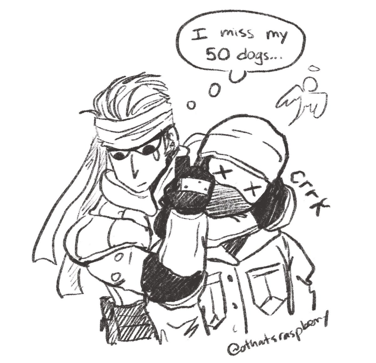 snake's 50 dogs are my fav mgs character 