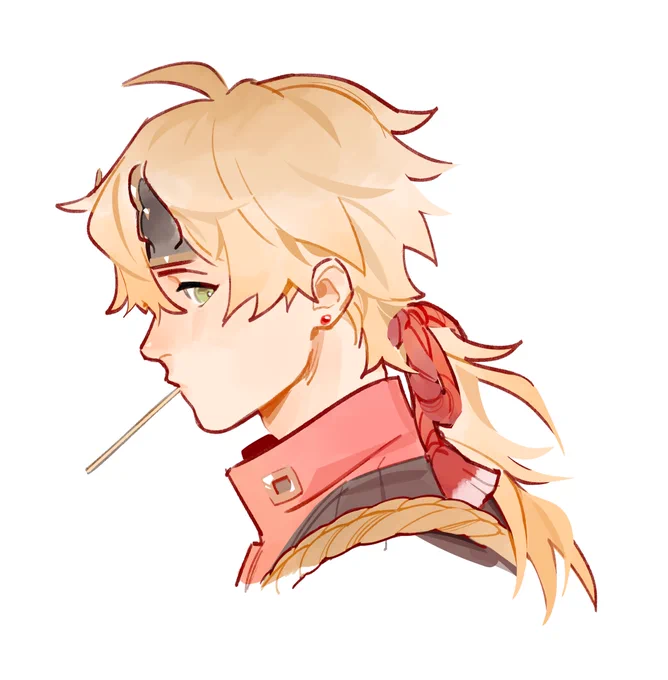 this is how I like to draw his hair ✨ 