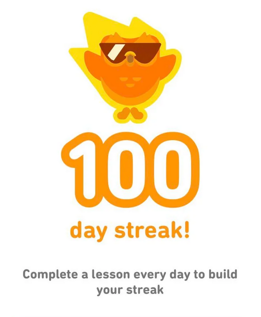 krukan6's tweet photo. Learning 🇪🇸 Spanish! 100 days streak! #duolingo #spanish #espanol #spanska #learning #knownledge https://t.co/lejNzjrume
