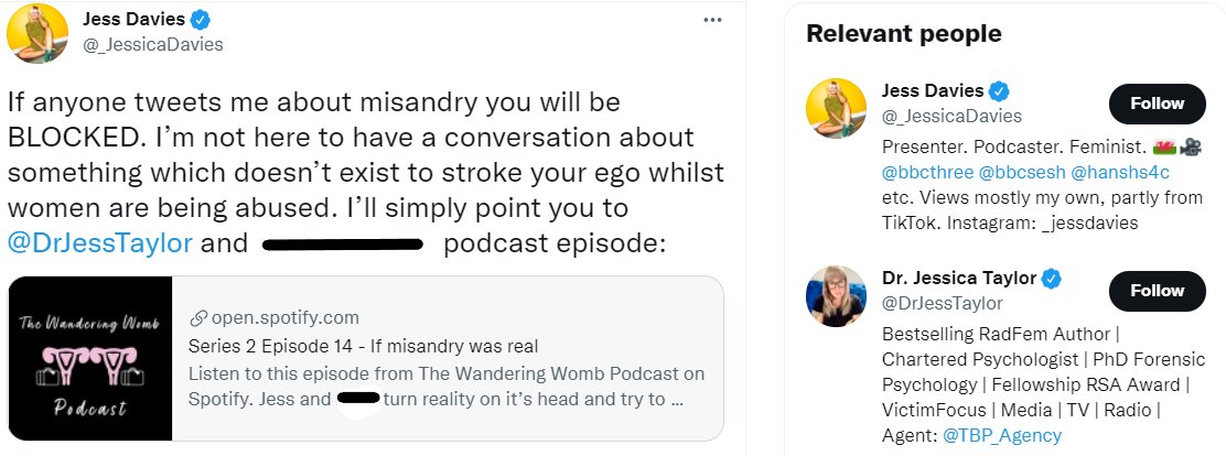 GwenEvaBearLuvs's tweet photo. If true, this means—
· all males are treated with respect and reverence
· males have never been discriminated against for being male
· no one has ever said "I hate men" or tweeted KAM

Denying the existence of misandry IS MISANDRY.

#SayNoToMisandry #FeminismIsCancer #SaveAllMen https://t.co/fMurt9V1Mo