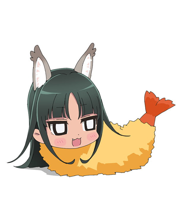 「#うちのむすめがかわいいエビフライになりたてのうちのむすめです 」|とんび/おおとりのイラスト
