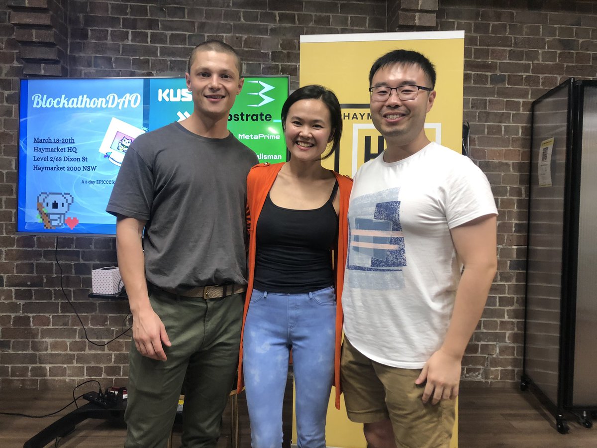 xulouisa's tweet photo. What a fantastic weekend kicking-off #BlockchainWeek at @HaymarketHQ with the #Blockathon! It was great to see international and domestic competitors and mentors come together to innovate and tackle the hot issues in #web3, #nfts , blockchain #regulation and #diversity! https://t.co/atI64DVv1r