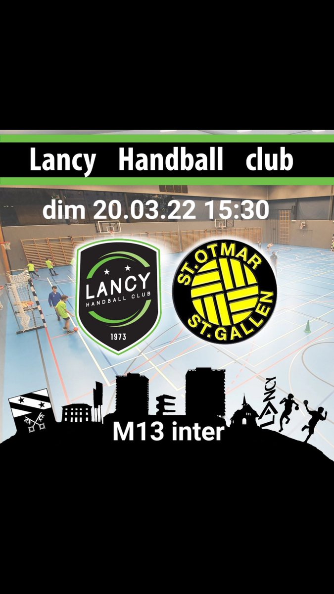 HbcLancy's tweet photo. Jour de match M13 INTER
Lancy Ecole de Mécanique https://t.co/iGWxpc3M1n