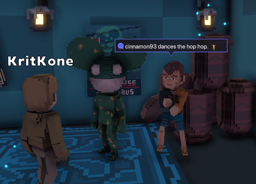 CinnamonSurfer's tweet photo. @TheSandboxGame @deadmau5 Hey hows my dance? #SandboxAlphaS2Contest #SandboxAlphaS2 https://t.co/ufivcoTS0D