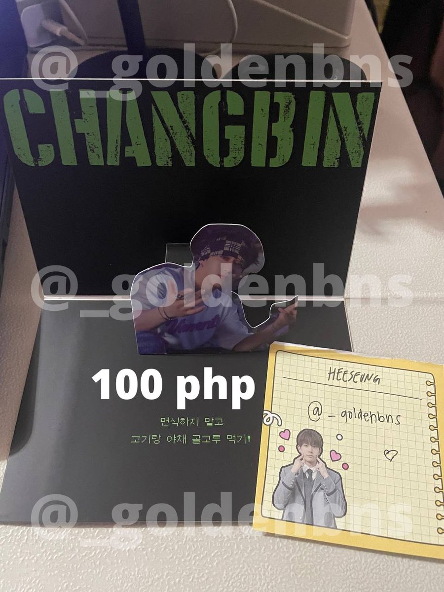 _goldenbns's tweet photo. #goldenbentables
wts lfb ph

lee know pob frame pc, bang chan standard pc a and changbin pop up card

⤷ 300 set
⤷ strictly sold as set
⤷ own pulls
⤷ onhand, mint condi 

🏷 wts lfb ph stray kids skz lee know minho bangchan changbin pop up noeasy pob frame standard photocard a https://t.co/NLiJU5qjTD