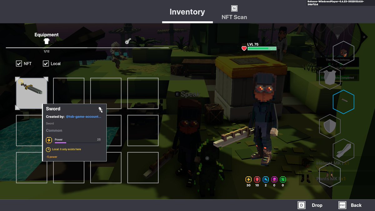 222soo111's tweet photo. @TheSandboxGame I just participated in the daily #SandboxAlphaS2Contest for a chance to earn up to 1,000 $SAND! Starting March 19 - Gather the equipment. Check out my screenshot below!
👇 #SandboxAlphaS2 https://t.co/yEDceMMmi8