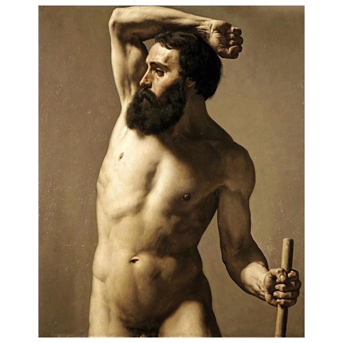 vanniehernnan's tweet image. The Fall of #Icarus. 18th.century. #BernardPicart. French 1673-1733. engraving. 

#Academicstudy ~ Anonymous Italian 16th C 

Jean-Bernard #Restout (1732 – 1797)
#Morpheus, detail.

“Torso - Male Nude Study”. c.1820 - Jules Eugene #Lenepveu (1819-1898). French painter

#Art