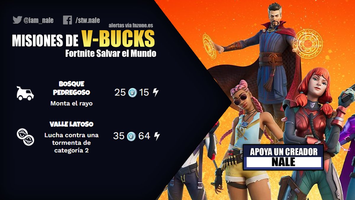 Nale - Fortnite Salvar el Mundo tweet media