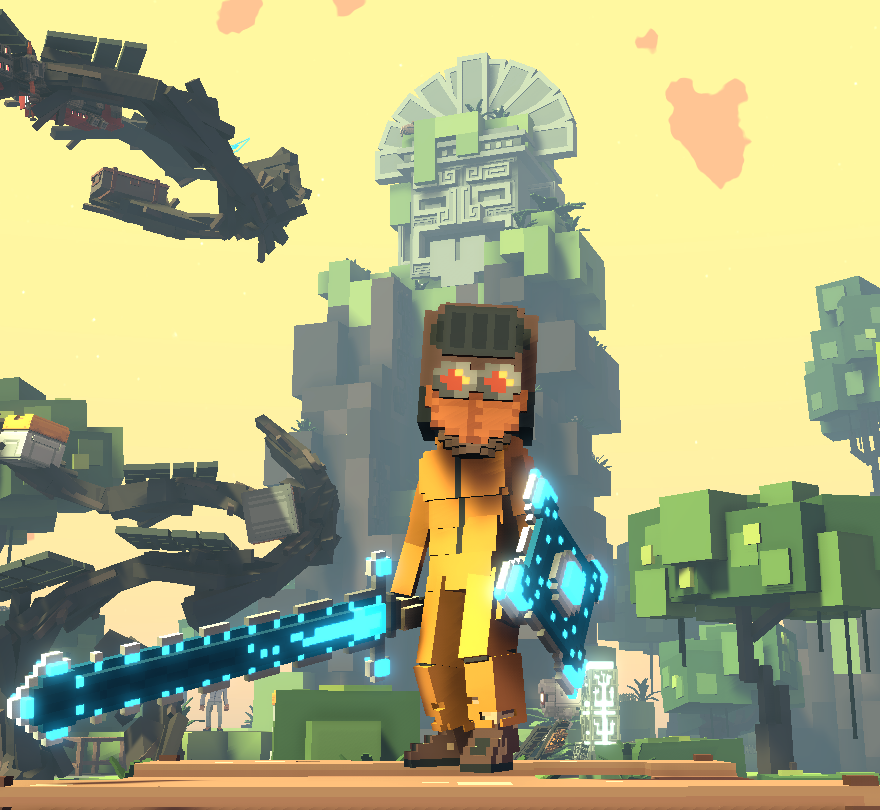 JSirinek's tweet photo. @TheSandboxGame I just participated in the daily #SandboxAlphaS2Contest for a chance to earn up to 1,000 $SAND! Starting March 19 - Gather the equipment. Check out my screenshot below!
👇 #SandboxAlphaS2 
It kinda look better with this sword and shield from alpha 1 I think it looks 100% baddass https://t.co/3ZJZFWNXoH