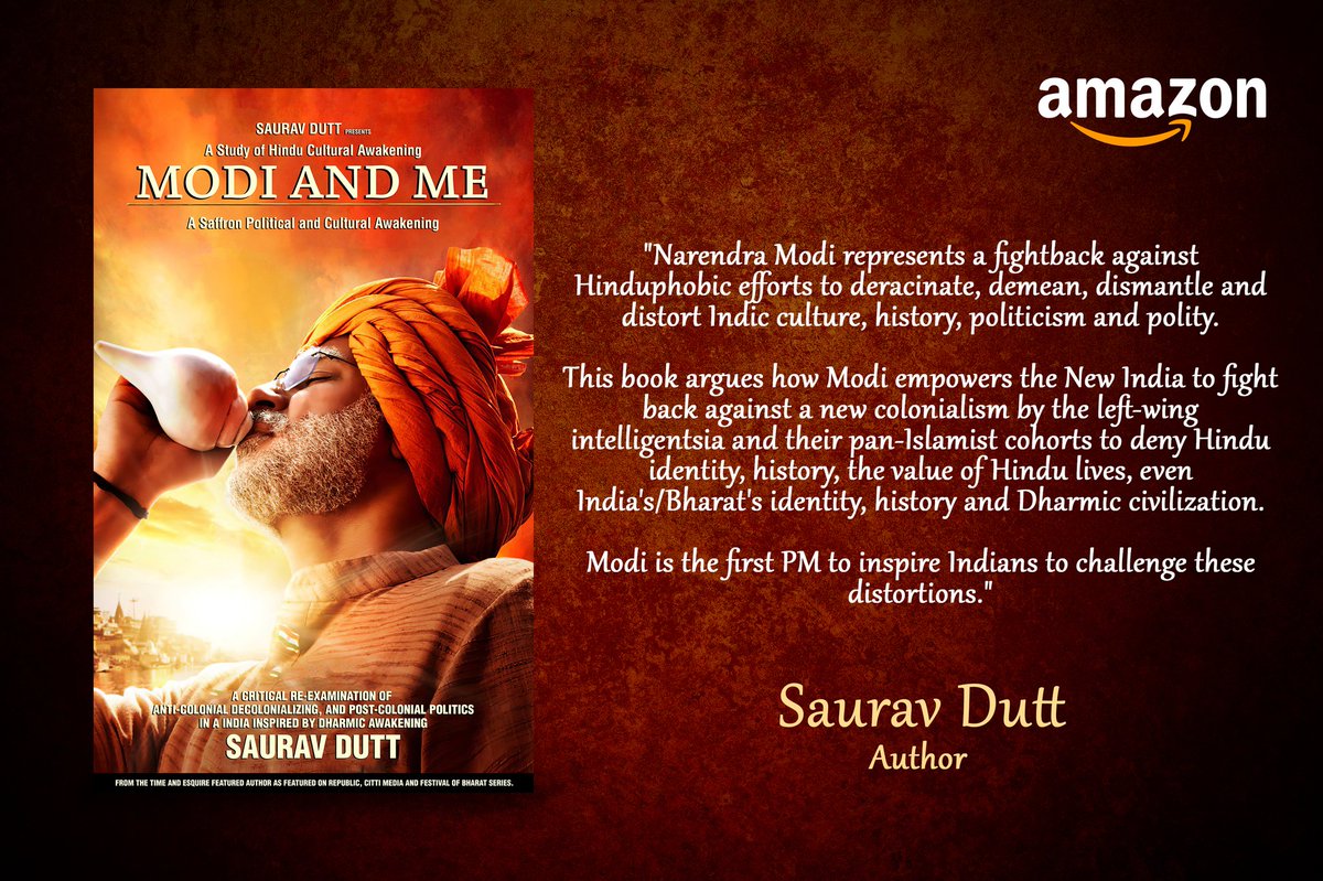 sd_saurav's tweet photo. I met with a publisher to discuss the political reawakening of Indians, esp Hindus, around the world because of @PMOIndia they wanted a book on Hindu fascism. I told them to get stuffed. This is the result. #ComingSoon
@Voice_For_India @SarahLGates1 @OpIndia_com @dryadusingh https://t.co/XPbPeUo84B