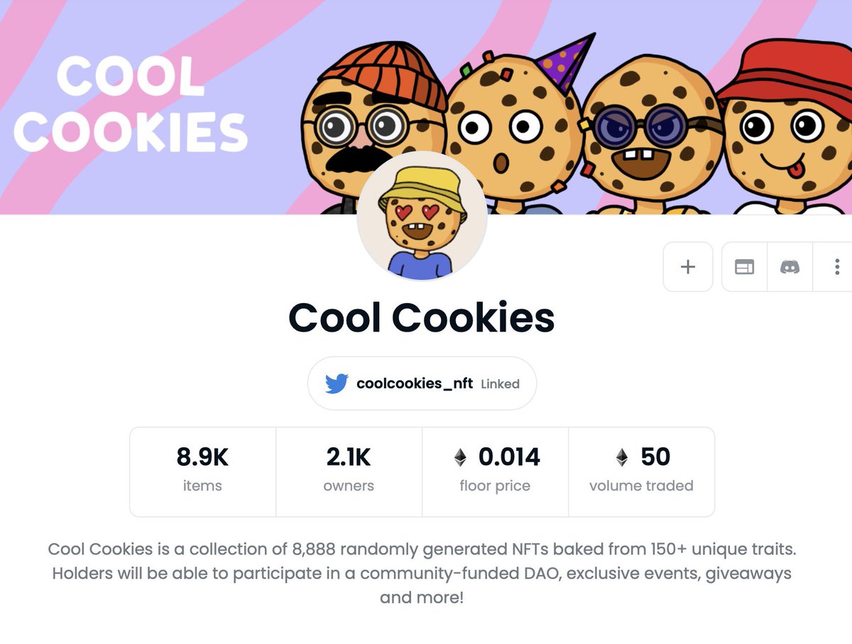 Cool Cookies | Mental Health NFT tweet media