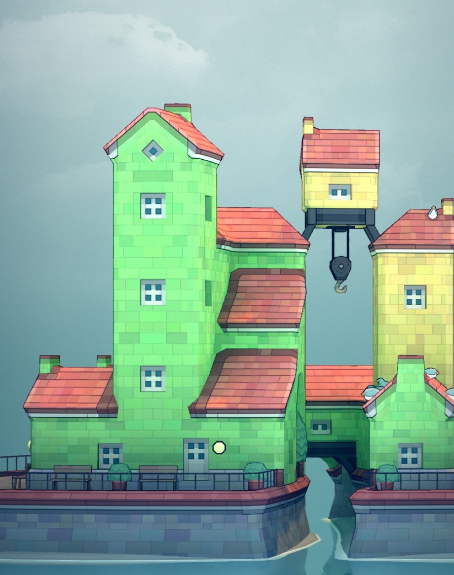 Steph & Nonsense on Twitter "Today's WordleHouse is the Red Tower on