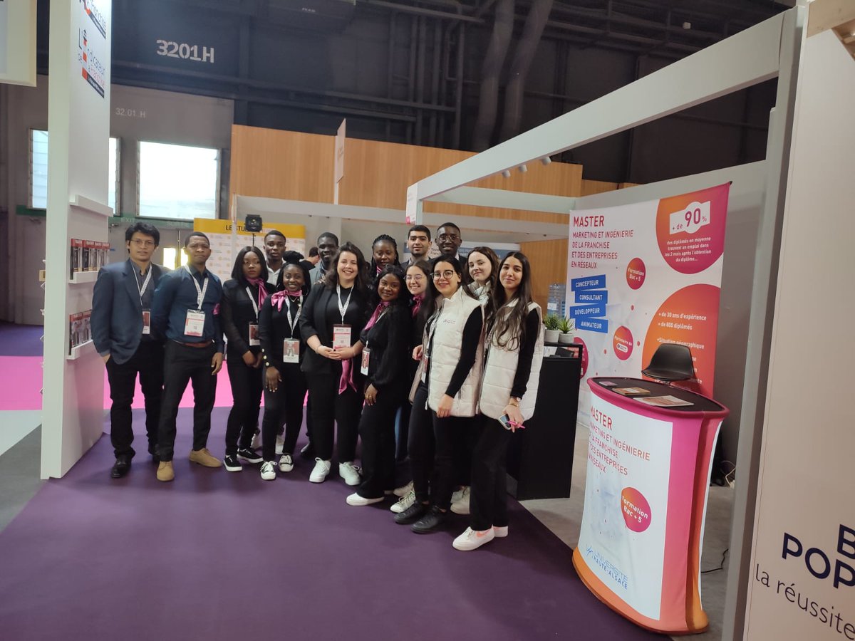 C'est le grand jour ! Nous vous attendons au stand V39 du salon de la Franchise à Paris ! 📍

Venez nombreux ! 😄

#franchise #tourisme #alsace #journéesdelafranchise #colmar #entreprendre