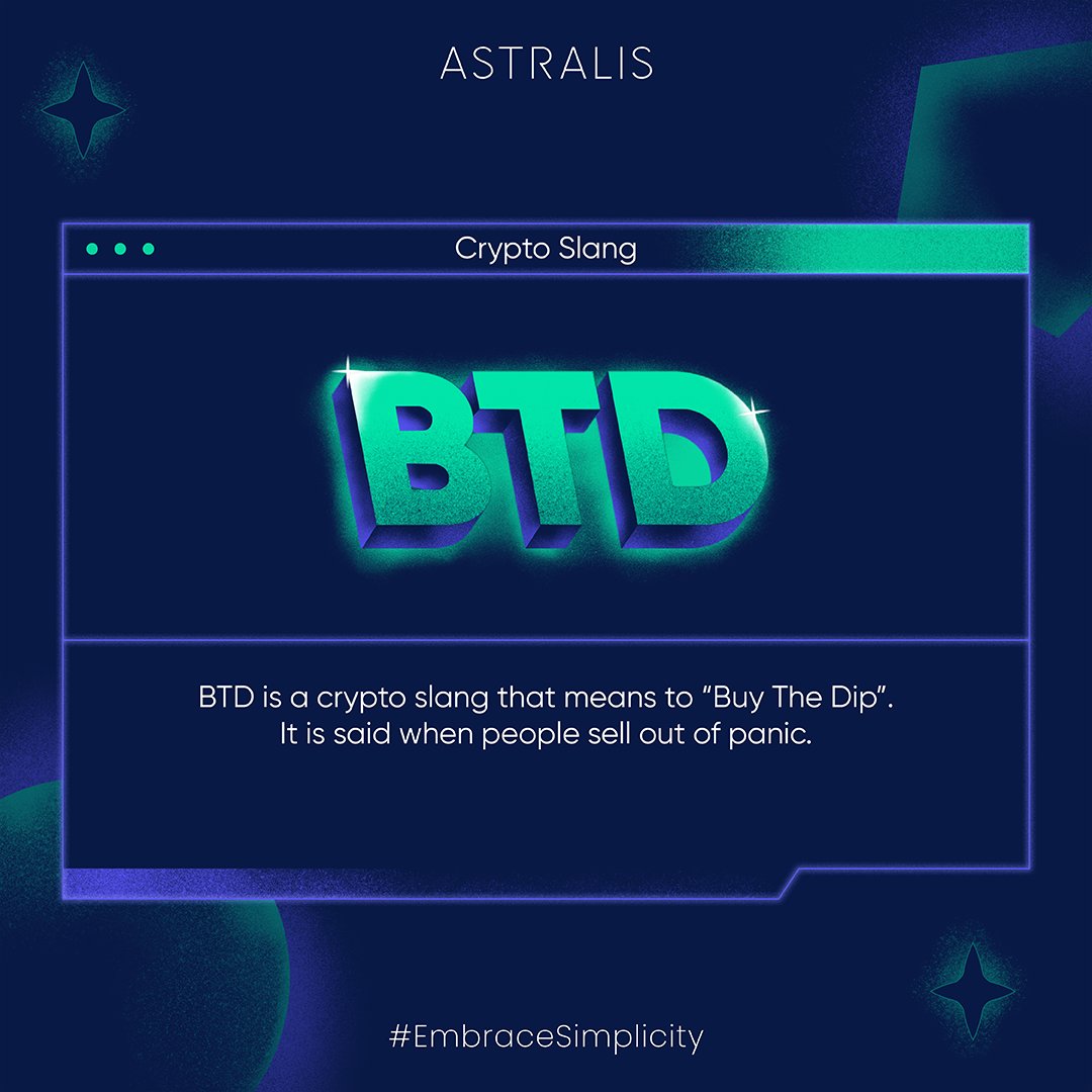 astralis_ai's tweet photo. #CryptocurrencySlangSeries 💰😎
Basic crypto abbreviations every investor / trader should know!

#decryptingcrypto #cryptoslangs #BTD #Bagholder #PumpandDump #Cryptonews #cryptopedia #cryptocurrency #AstralisAi https://t.co/LQGBjjt9rs