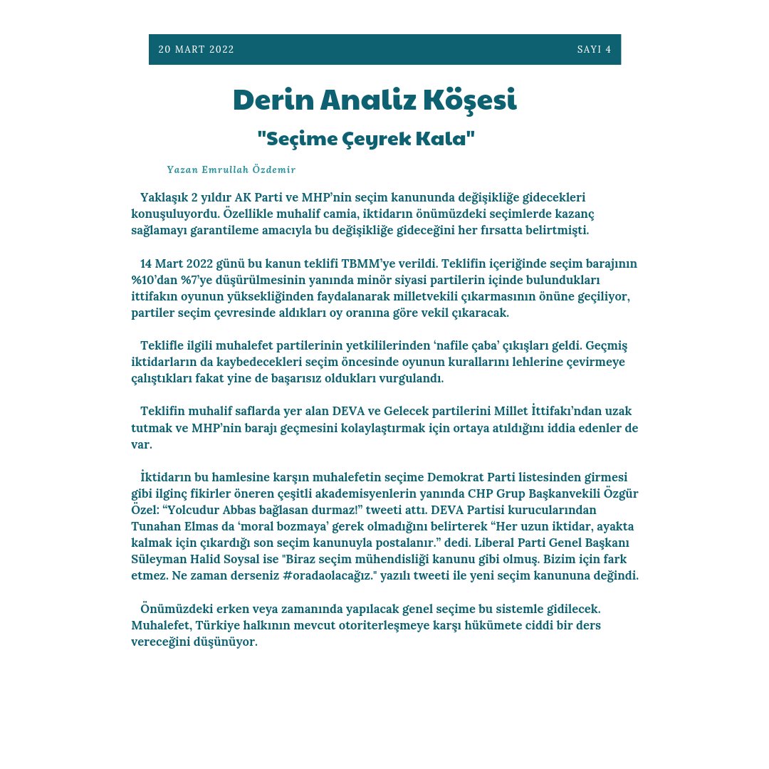 LibLiseliler's tweet photo. Liberal Gazete'nin 4. Sayısını sizlerle paylaşmaktan mutluluk duyuyoruz. Umarız ki beğenirsiniz. Dilerseniz İnternet sitemizden de okuyabilirsiniz. İyi okumalar dileriz. https://t.co/kNhJiZPq97