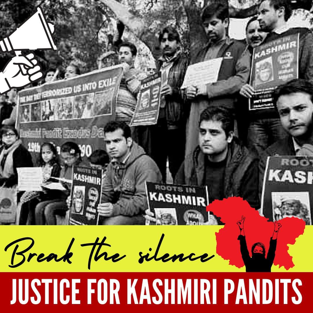DivyaLalwani04's tweet photo. The Kashmir Files is not just the movie it's an emotion and lesson for all the nation that it's high time now, we should Break The Silence and stand with the Kashmiri Hindus!
 #NationWithKashmiriHindus https://t.co/McXackNcLh