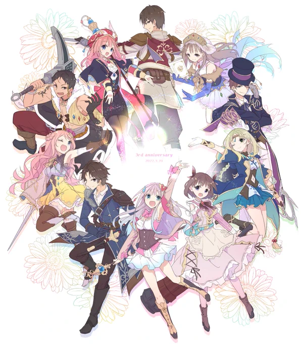 ルルアト3周年🎊 