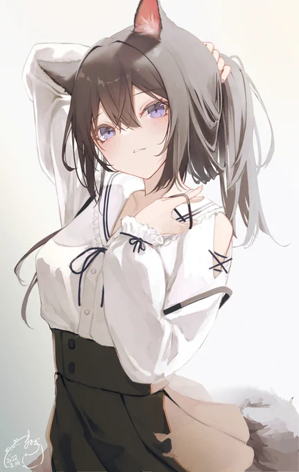 じっと見たって何もないわよ 