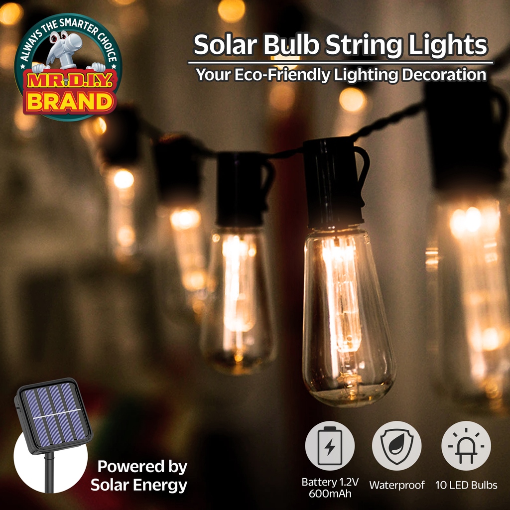 Diy solar 2024 string lights