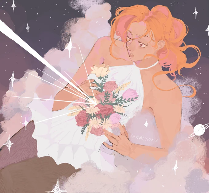 impact of a falling star 💫🌸 #artph #ArtistOnTwitter #digitalart 
