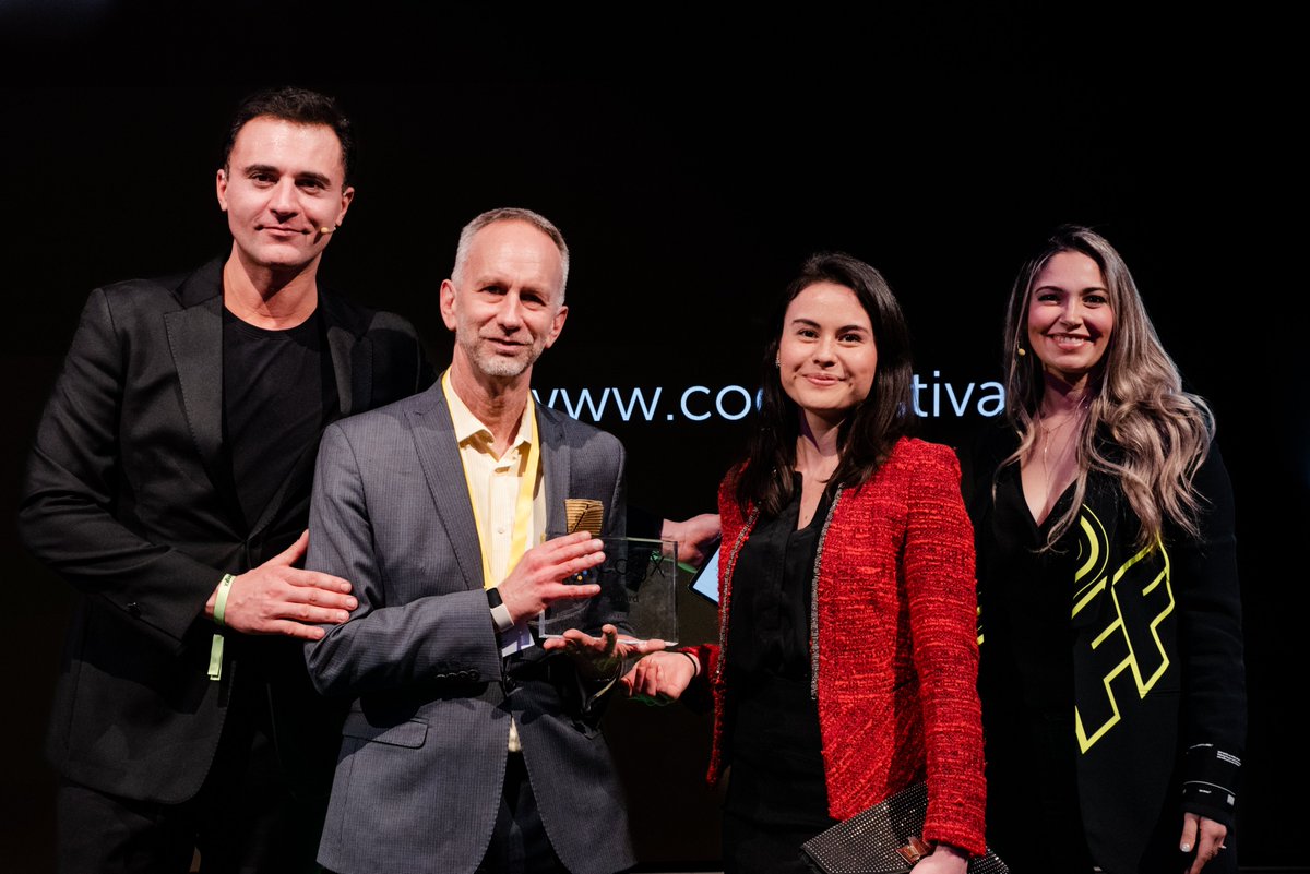 mdshenk's tweet photo. Photo of me and @LearnerShape receiving the CogX Award 2022 for Best Innovation | Open Source Technology. @CogX_Festival #opensource #edtech #award https://t.co/DZh9JJlIvh