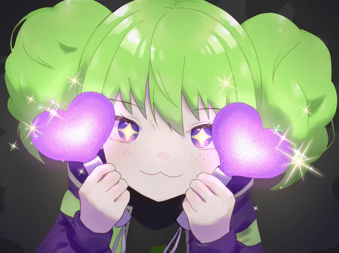 #三連休過去絵を貼りつけると優しいフォロワーさんが拡散してくれるKawaiiファンアート! 