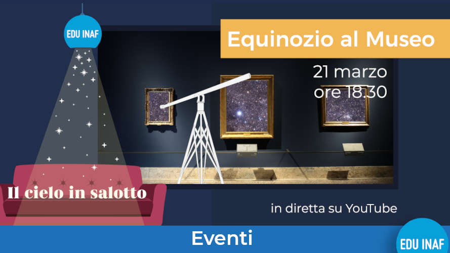Sono le 16:33: astronomicalmente parlando...

E' primavera!

Non dimenticate di festeggiarla con i musei INAF domani alle 18:30!

edu.inaf.it/diretta/