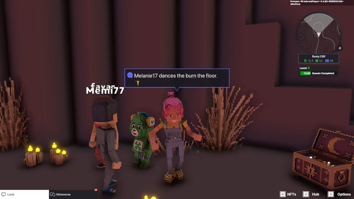 melon1720's tweet photo. @TheSandboxGame I just participated in the daily #SandboxAlphaS2Contest for a chance to earn up to 1,000 $SAND! Starting March 18 - Find The Good Luck Bear. Check out my screenshot below!
👇 #SandboxAlphaS2 https://t.co/ij66ToXyve