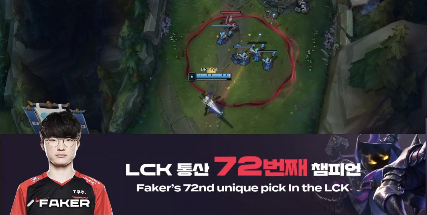 LCK on X: Faker has locked in Veigar, his 72nd unique champion pick in the  #LCK!  / X