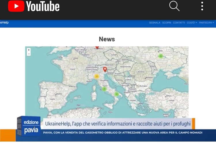 UkraineHelpIT's tweet image. Grazie @milanopaviatv per lo spazio dedicato al nostro progetto di informazione pubblica in emergenza #UkraineHelpIT 

Thks @anna_ghezzi @LucaPattarini 
📹youtu.be/vUiUZv7Qn94?t=…

#civichack
#emergencyhack
#pasocial 
#SMEM