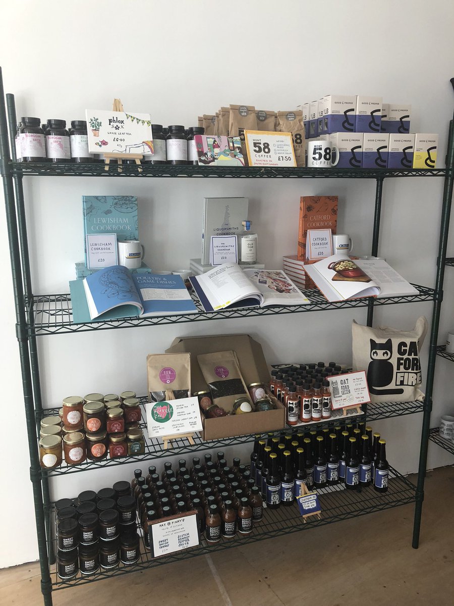 JaneCanDoSE4's tweet photo. Popped into @HouseofCatford yesterday &amp; collected a few local goodies plus lovely chats with Deborah &amp; Anita-always SO friendly-Open TODAY 10-5pm-lots of Mothers Day ideas-Catford &amp; Lewisham cookbooks📚 fab with amazing illustrations by @NancyEllisUK #SUPPORTLocal https://t.co/jpPuMGLwbH