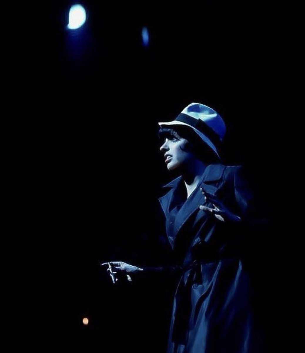 Liza Minnelli as Roxie Hart in “Chicago” on Broadway, 1975. Liza saved the then-brand new musical from closing by filling in for Gwen Verdon, who was recovering from emergency throat surgery. Liza had six days to learn the role.