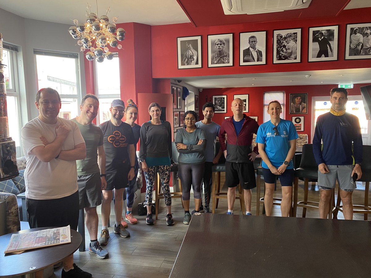 dorunning19's tweet photo. Look at that line up of legends… 👀
… there’s some great pictures on the wall too! 😜
Fantastic efforts at this mornings @dorunning19 #SundayRunFun from @TheBootRoomBar1 💪
#justDOingit https://t.co/7EnvV72cFJ