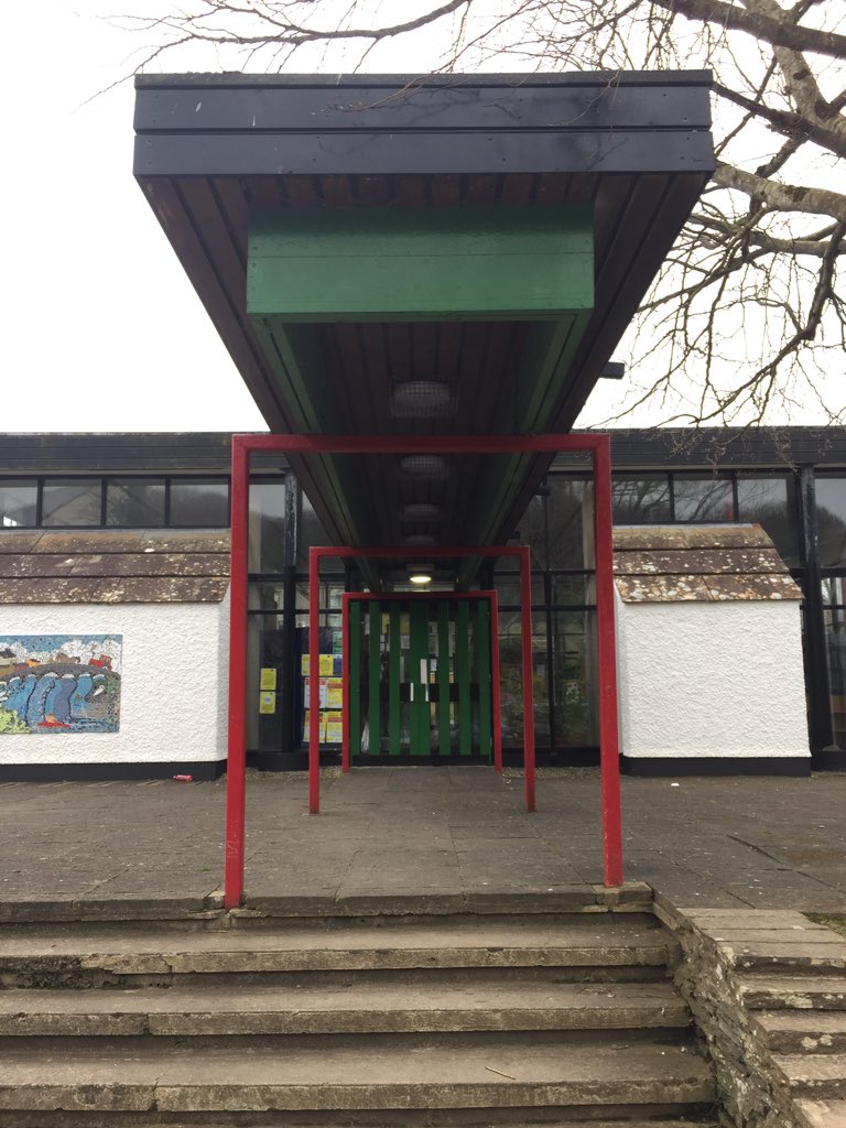I never seek them out but always seem to stumble upon the work of Anthony O’Neill when visiting Co. Clare. His library in Ennistymon, tucked behind the Main Street.