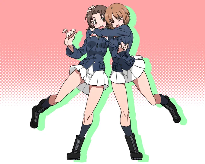 #ガルパン 
可愛い後輩♥️ 