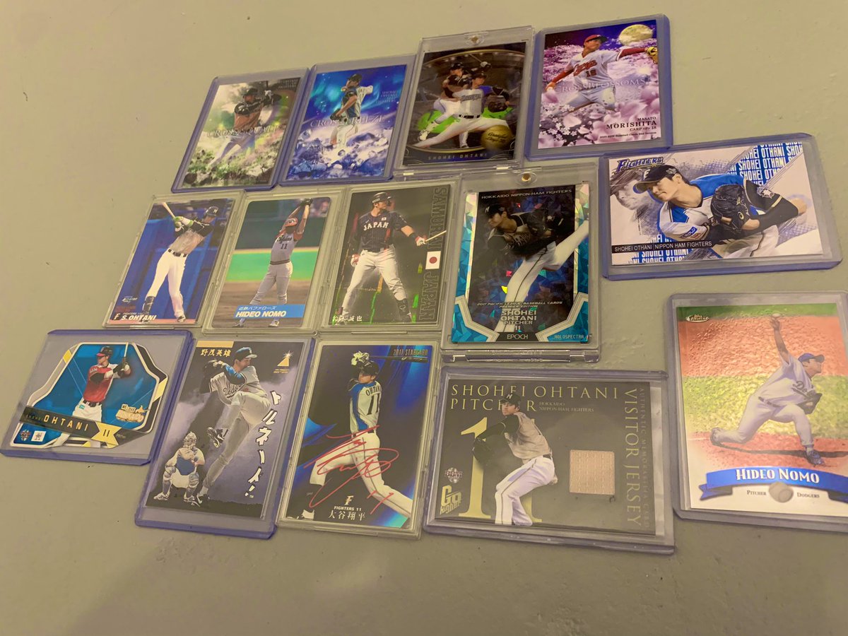 GJeterfan's tweet photo. La disponibilité, l’humilité et le talent… j’aimerai tellement qu’il soit un Yankees. J’ai toujours eu un faible pour les joueurs japonais 🇯🇵 ⚾️ mais Ohtani c’est la masterclass ! Heureusement j’ai une petite collection sous son maillot @npb #hamfighters… 😉 @fredhermel https://t.co/YTVAkLuiDK