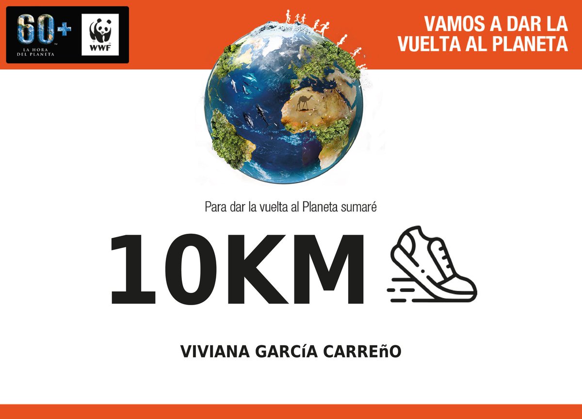 vivigc83's tweet photo. Los 10 km 🏃🏽‍♀️ de mi entreno de hoy (https://t.co/izazvONi6s) van para ayudar a nuestro planeta 🌍

#MuévetePorELPlaneta #HoraDelPlaneta #LaVueltaAlPlaneta #KMPorElPlaneta https://t.co/minMeJowWQ