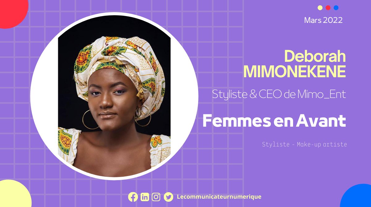 lenumerique_rdc's tweet photo. Pour ce dimanche, découvrons le profil d’une styliste, modéliste &amp; CEO de Mimo_Ent, entreprise oeuvrant dans la mode.
Lire le profil complet de Deborah sur ce lien : https://t.co/PmgUsuRfJT
Contact : +243 813 990 338
#Persona #Femmesenavant https://t.co/NBn1LytaK2