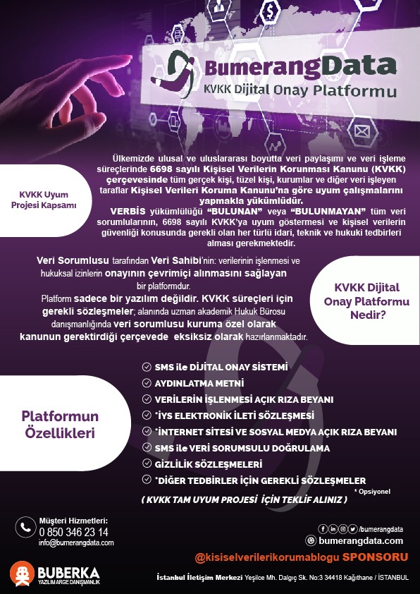 BumerangData's tweet photo. Gelen talepler üzerine danışman hukukçularımız tarafından kurumlara yapmış olduğumuz detaylı incelemelerde; mevcut KVKK süreçlerinin tümünde eksik ve hatalar olduğunu görüyoruz. Detaylı bilgi ve analiz için iletişime geçiniz.  08503462314
#kvkk #kvkkuyumdanışmalığı https://t.co/KGiwONJ1AU