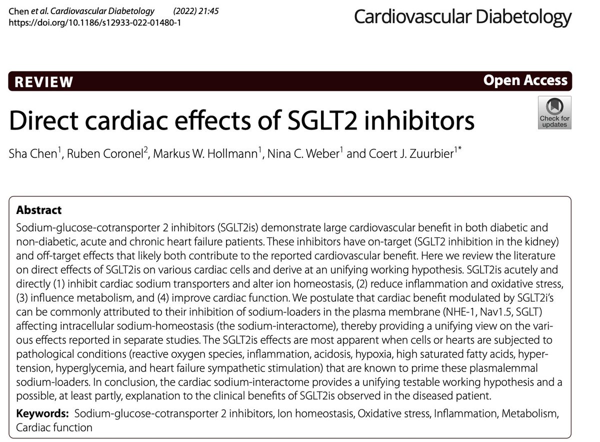 vic_pallares's tweet photo. 🗞️Direct cardiac effects of #SGLT2inhibitors
⚠️ iSGLT2 pueden tener efectos cardíacos directos q parecen estar mediados por la modulación de la concentración de #sodiointracelular➡️el #interactoma del Na+.
🔗https://t.co/T6TEVyMe5P
@gt_hta @SVCardio
@ValleAlfonso @almucastro01 https://t.co/o0aFhMT8a6