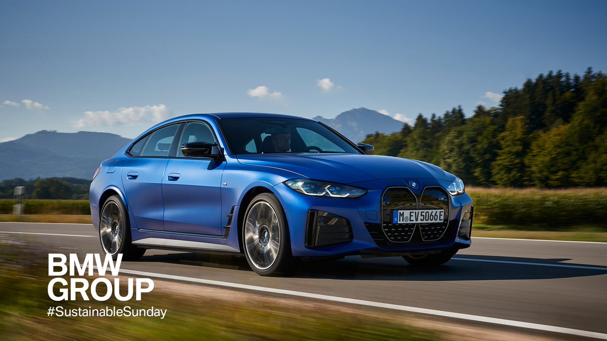 BMWGroup's tweet photo. All electric ⚡️. From 2025 onwards, we plan to increase delivery of fully electric vehicles by 50% with the Neue Klasse: https://t.co/TXWSnpSFi9 #BMWGroup #SustainableSunday https://t.co/L6FiU2xW8C